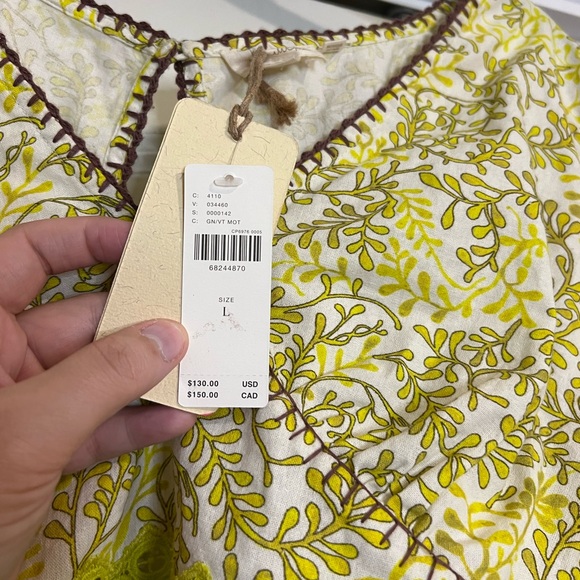 Anthropologie Let Me Be Lace Inset Blouse - Picture 7 of 10